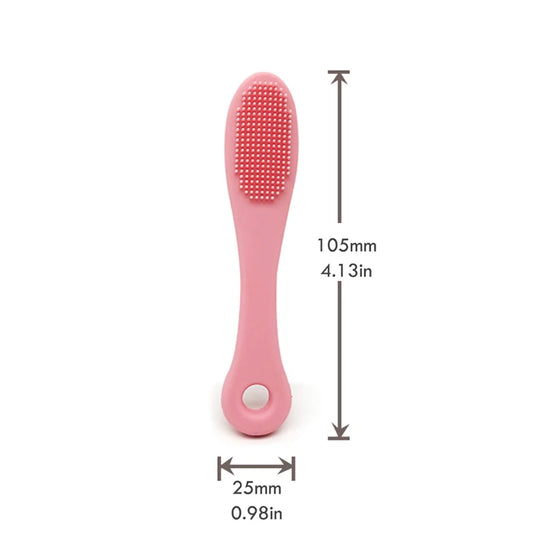 Soft Pet Finger Brush Cats Brush Toothbrush Tear Stains Brush Eye Care Pets Cleaning Grooming Tools Dog Cat Cleaning Supplies