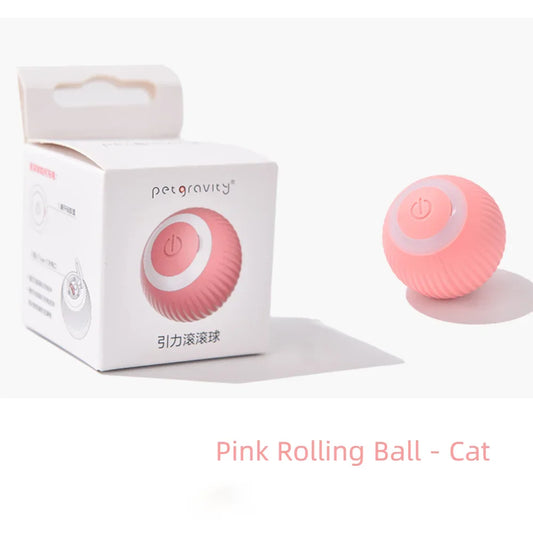 Bouncing Rolling Ball Electronic Interactive Pet Toy for Puppy