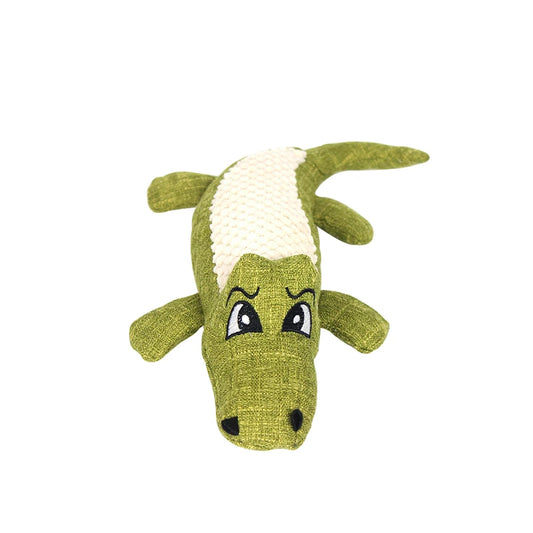 Chew Toys Animal Plush Alligator 